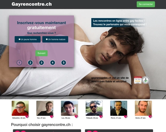 GayRencontre.ch Logo